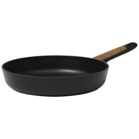 Oster Oxburg 12 Inch Nonstick Aluminum Frying Pan in Black