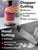 Food Chopper, Hand Chopper Dicer Easy to Clean, Manual Slap Vegetable Cutter Onion Dicer, Garlic Mincer for Onion, Nut, Tomato, Pepper, Celery, etc
