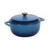 6 Quart Pot with Lid and Dual Handles for Stews/Roasting