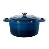 6 Quart Pot with Lid and Dual Handles for Stews/Roasting