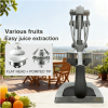 Household Multifunctional Slow Juicer, High-Nutrition Juice Extraction, Easy to Clean, Silver/Orange Optional