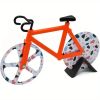 Fun-Shaped Pizza & Cookie Cutter â€“ Bicycle-Themed Stainless Steel Tool for Kids & Adults