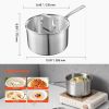 Multipurpose Cooking Sauce Pot with Handle for Household Or Commercial