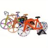 Fun-Shaped Pizza & Cookie Cutter â€“ Bicycle-Themed Stainless Steel Tool for Kids & Adults