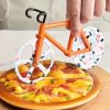 Fun-Shaped Pizza & Cookie Cutter â€“ Bicycle-Themed Stainless Steel Tool for Kids & Adults