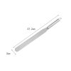 Cake Decorating Spatula Stainless Steel Butter Cake Cream Straight Bend Spatula Spreader Scraping, Smoothing, Icing
